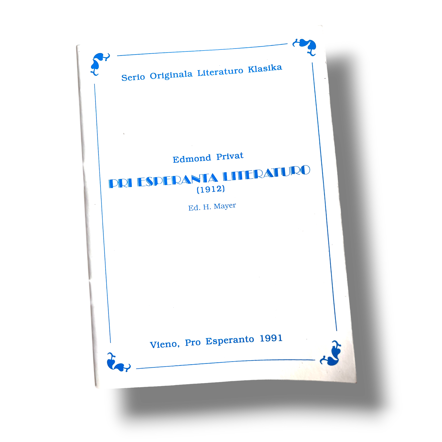 Pri Esperanta Literaturo (1912)